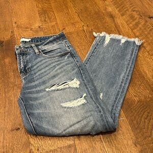 Hidden Women’s Jeans Blue and White Size 26